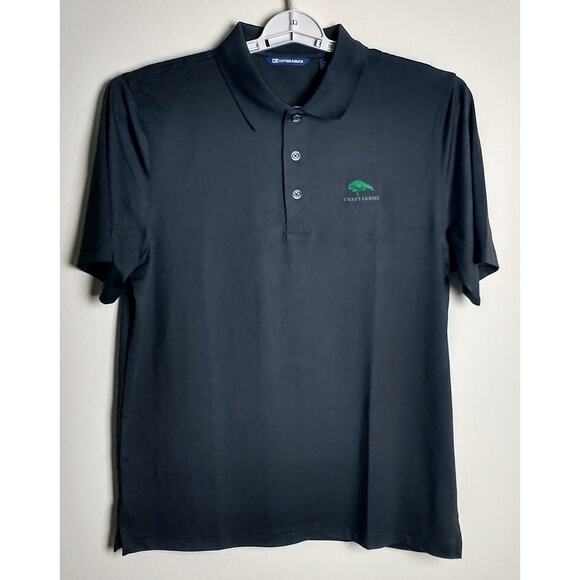 Cutter & Buck Golf Polo. Men's Medium. Black. NWOT - Picture 1 of 9